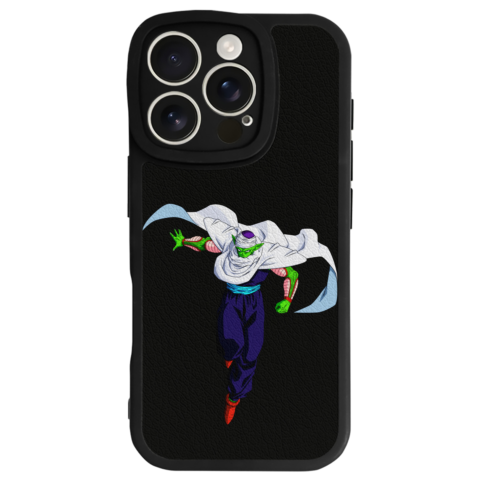 （画像用） ドラゴンボール ピッコロ DRAGON BALL Piccolo 【iPhone 16シリーズ対応】シリコンスマホケース（レザー調） 材質：シリコン
